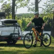 Thule VeloSpace 3 vonóhorogra szerelhető kerékpárszállító  (2db kerékpárhoz)