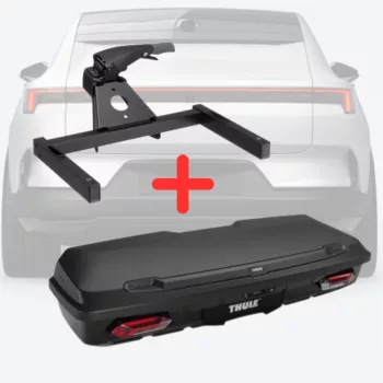   Thule Arcos platform + Box XL vonóhorogra 190 x 76 x 48 cm (906300_906600)