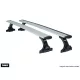 Thule SquareBar Evo tetőcsomagtartó esőcsatornás autókhoz, 135cm (951200_712400)