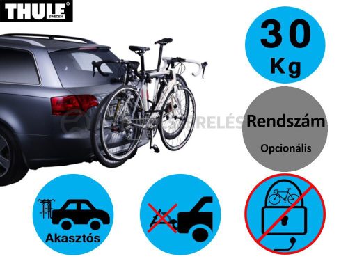 Thule Xpress 970 2 darabos kerékpártartó vonóhorogra (970003)