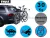 Thule Xpress 970 2 darabos kerékpártartó vonóhorogra (970003)