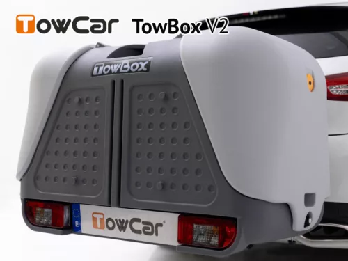 TowCar TowBox V2 szürke, vonóhoroghoz
