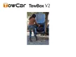 TowCar TowBox V2 szürke, vonóhoroghoz