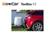 TowCar TowBox V2 szürke, vonóhoroghoz
