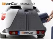 TowCar TowBox V2 szürke, vonóhoroghoz