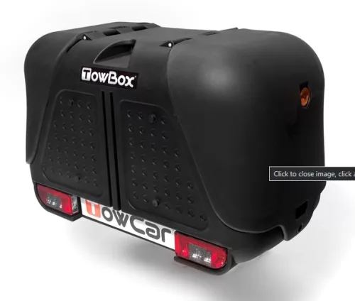 TowCar TowBox V2 fekete, vonóhoroghoz