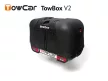 TowCar TowBox V2 fekete, vonóhoroghoz