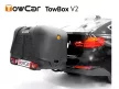 TowCar TowBox V2 fekete, vonóhoroghoz