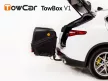 TowCar TowBox V1 fekete, vonószerkezethez
