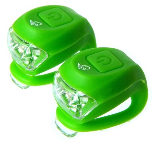 Villogó VELOTECH 2LED ZÖLD