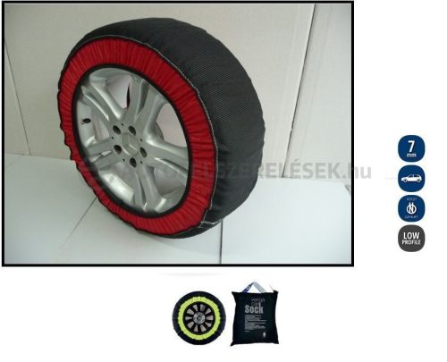 Veriga Car Sock textil hólánc méret: VCS-85 (VCS_85)